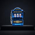 Blue Miniature Slot Machine