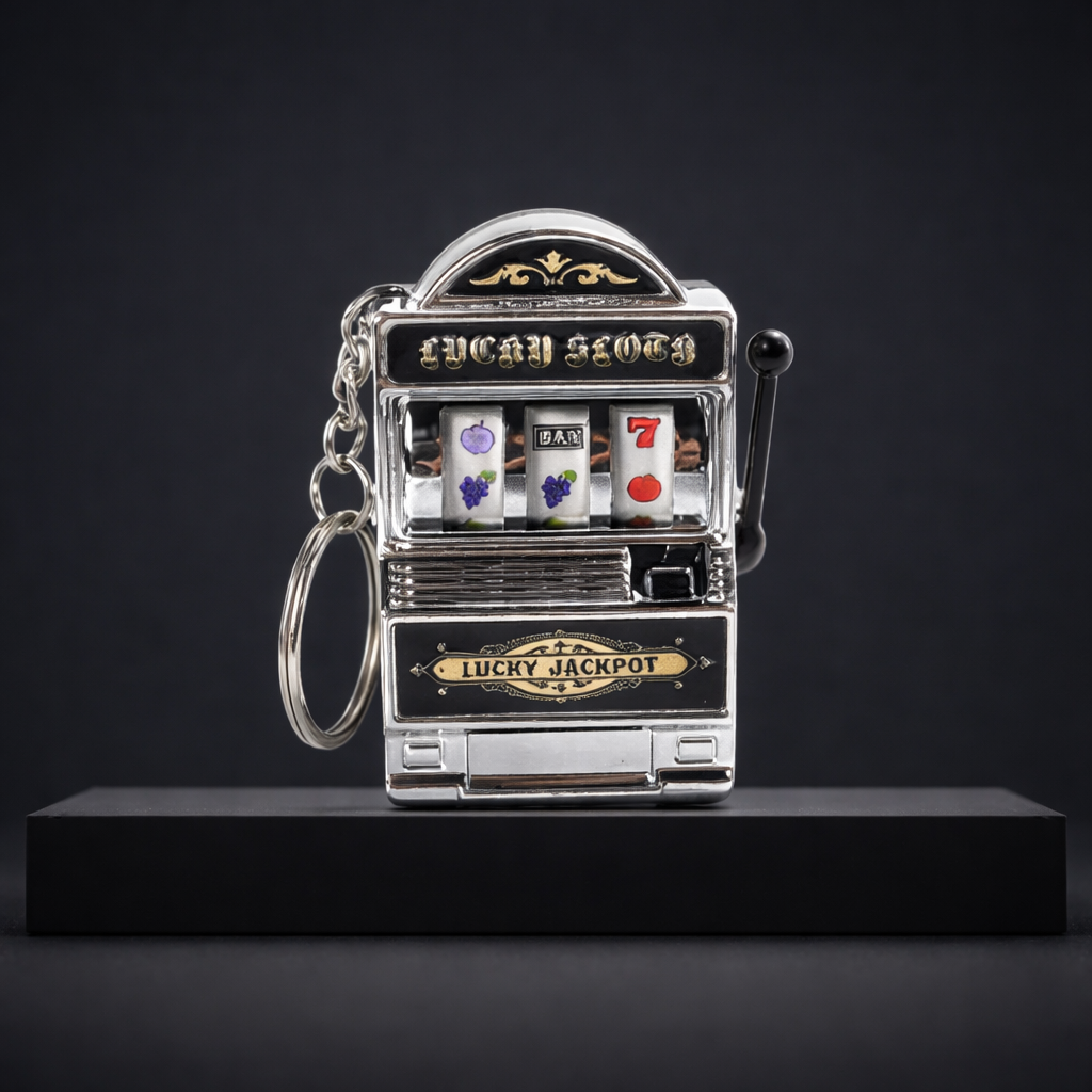 Silver Miniature Slot Machines